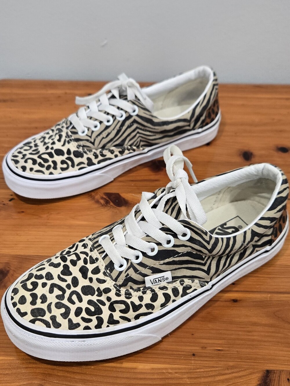 Vans Era Safari Multi Animal Print Sneakers Women's 8.5